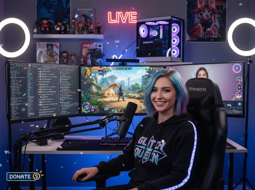 Twitch analytics dashboard preview